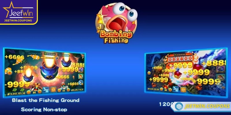 Bombing Fishing JeetWin – Đại tiệc bom cá chưa từng có 3 Chọn vị trí nổ bom chuẩn xác là cách nâng cao hiệu quả