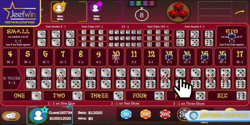 Sicbo JeetWin – Game đỏ đen đỉnh cao cho mọi bet thủ 1 Sicbo JeetWin là một trong những tựa game đỏ đen được yêu thích nhất