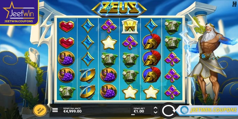 Hình ảnh Zeus, tia sét và các biểu tượng thần thoại độc đáo