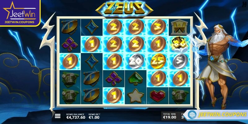 Ze Zeus JeetWin lấy cảm hứng từ câu chuyện thần thoại Hy Lạp